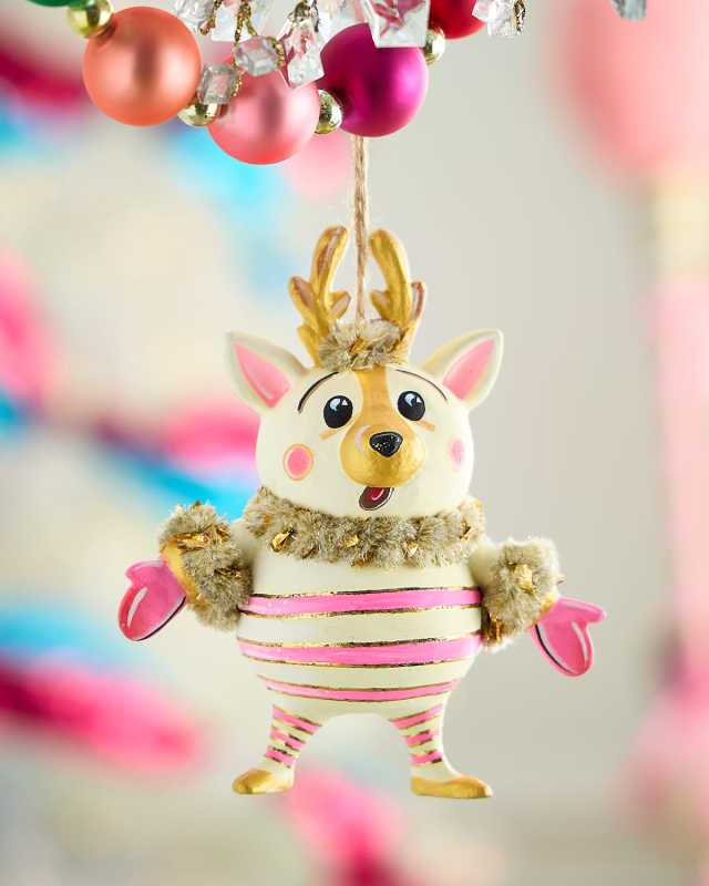 4.5" Baby La Renne the Reindeer Ornament